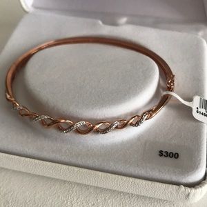 Rose Gold and Diamond Bracelet